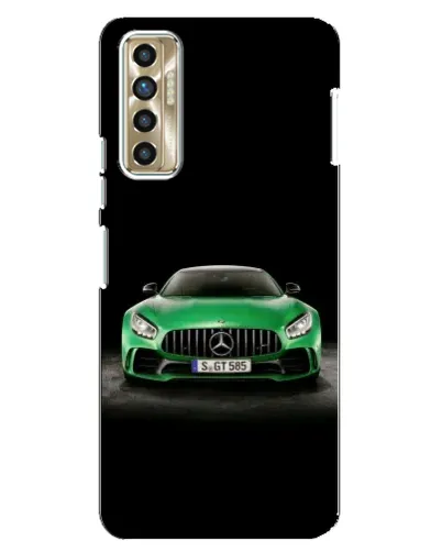 Чехол для TECNO Camon 17P (CG7n) с картинкой «Mercedes — неоновый лого» Чехол для TECNO Camon 17P (CG7n) с картинкой «Mercedes — неоновый лого»