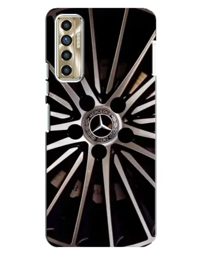 Чехол для TECNO Camon 17P (CG7n) с картинкой «Диск Mercedes» Чехол для TECNO Camon 17P (CG7n) с картинкой «Диск Mercedes»
