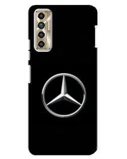 Чехол для TECNO Camon 17P (CG7n) с картинкой «Mercedes классический лого»