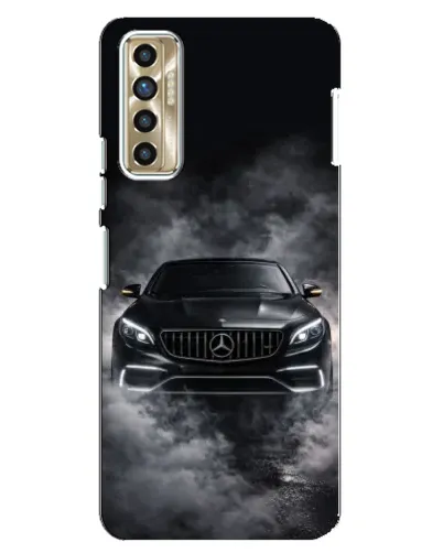 Чехол для TECNO Camon 17P (CG7n) с картинкой «Mercedes в дыму» Чехол для TECNO Camon 17P (CG7n) с картинкой «Mercedes в дыму»