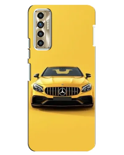 Чехол для TECNO Camon 17P (CG7n) с картинкой «Желтый Mercedes GT» Чехол для TECNO Camon 17P (CG7n) с картинкой «Желтый Mercedes GT»
