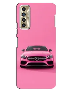 Чехол для TECNO Camon 17P (CG7n) с картинкой «Розовый Mercedes AMG» Чехол для TECNO Camon 17P (CG7n) с картинкой «Розовый Mercedes AMG»