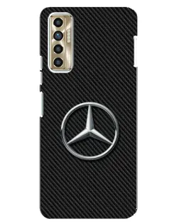 Чехол для TECNO Camon 17P (CG7n) с картинкой «Карбоновый Mercedes стиль» Чехол для TECNO Camon 17P (CG7n) с картинкой «Карбоновый Mercedes стиль»