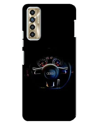 Чохол для TECNO Camon 17P (CG7n) з картинкою «Салон Audi — кермо» Чохол для TECNO Camon 17P (CG7n) з картинкою «Салон Audi — кермо»