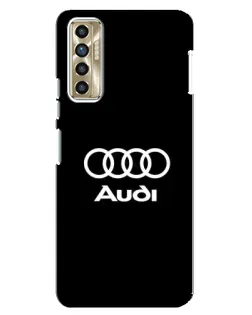 Чохол для TECNO Camon 17P (CG7n) з картинкою «Класичне лого Audi» Чохол для TECNO Camon 17P (CG7n) з картинкою «Класичне лого Audi»