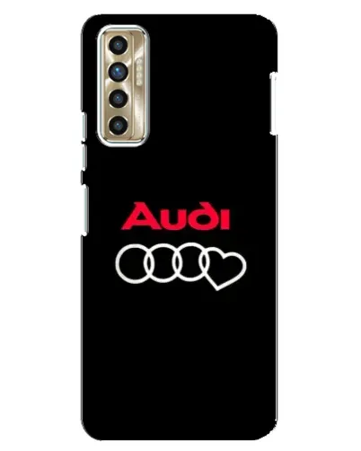 Чохол для TECNO Camon 17P (CG7n) з картинкою «Логотип Audi Heart» Чохол для TECNO Camon 17P (CG7n) з картинкою «Логотип Audi Heart»