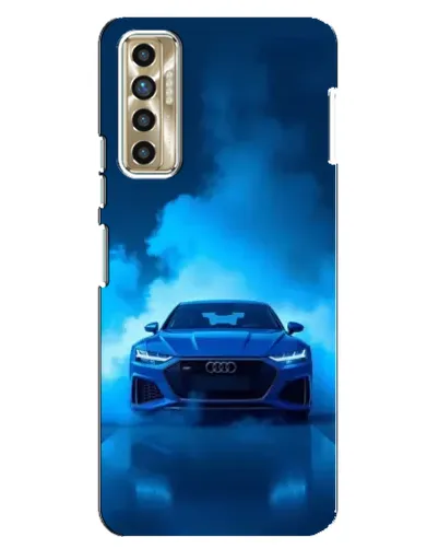 Чохол для TECNO Camon 17P (CG7n) з картинкою «Audi — блакитна енергія» Чохол для TECNO Camon 17P (CG7n) з картинкою «Audi — блакитна енергія»