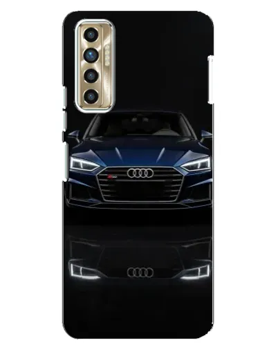 Чохол для TECNO Camon 17P (CG7n) з картинкою «Audi — нічне відображення» Чохол для TECNO Camon 17P (CG7n) з картинкою «Audi — нічне відображення»