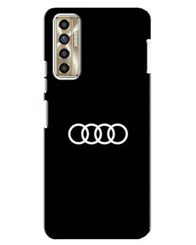 Чохол для TECNO Camon 17P (CG7n) з картинкою «Audi White Logo» Чохол для TECNO Camon 17P (CG7n) з картинкою «Audi White Logo»