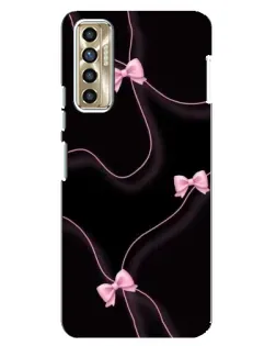 Чохол для TECNO Camon 17P (CG7n) з картинкою «Рожеві стрічки»