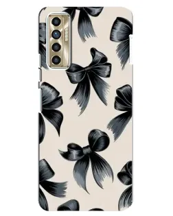 Чохол для TECNO Camon 17P (CG7n) з картинкою «Банти Coquette»