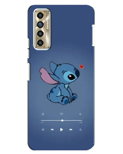 Чехол для TECNO Camon 17P (CG7n) с картинкой «Музыкальный Stitch»