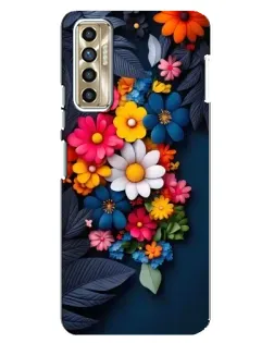 Чохол для TECNO Camon 17P (CG7n) з картинкою «Квіткова феєрія» Чохол для TECNO Camon 17P (CG7n) з картинкою «Квіткова феєрія»