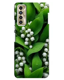 Чохол для TECNO Camon 17P (CG7n) з картинкою «Конвалії в зелені» Чохол для TECNO Camon 17P (CG7n) з картинкою «Конвалії в зелені»
