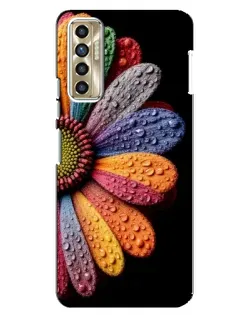 Чохол для TECNO Camon 17P (CG7n) з картинкою «Райдужна квітка» Чохол для TECNO Camon 17P (CG7n) з картинкою «Райдужна квітка»