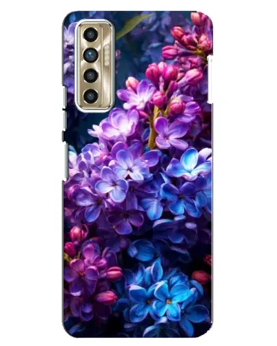Чехол для TECNO Camon 17P (CG7n) с картинкой «Сиреневый цвет»