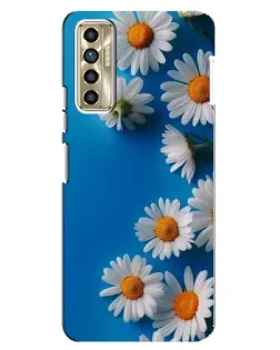 Чохол для TECNO Camon 17P (CG7n) з картинкою «Білосніжні маргаритки» Чохол для TECNO Camon 17P (CG7n) з картинкою «Білосніжні маргаритки»