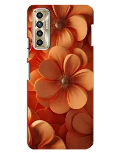 Чохол для TECNO Camon 17P (CG7n) з картинкою «Помаранчева макро квітка» Чохол для TECNO Camon 17P (CG7n) з картинкою «Помаранчева макро квітка»