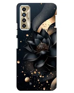 Чохол для TECNO Camon 17P (CG7n) з картинкою «Чорний лотос» Чохол для TECNO Camon 17P (CG7n) з картинкою «Чорний лотос»