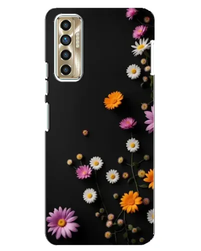 Чехол для TECNO Camon 17P (CG7n) с картинкой «Цветочная композиция»