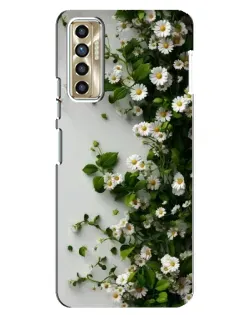 Чохол для TECNO Camon 17P (CG7n) з картинкою «Гілка дрібних білих квітів» Чохол для TECNO Camon 17P (CG7n) з картинкою «Гілка дрібних білих квітів»