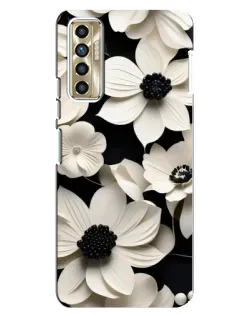 Чохол для TECNO Camon 17P (CG7n) з картинкою «Об'ємні білі квіти» Чохол для TECNO Camon 17P (CG7n) з картинкою «Об'ємні білі квіти»