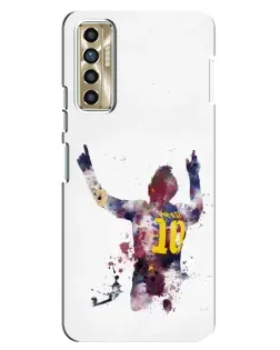 Чехол для TECNO Camon 17P (CG7n) с картинкой «Акварельный Месси Барселона» Чехол для TECNO Camon 17P (CG7n) с картинкой «Акварельный Месси Барселона»
