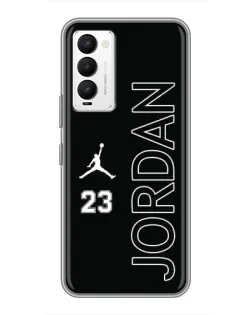 Чехол для TECNO Camon 18 / Camon 18P с картинкой «Jordan Vertical»