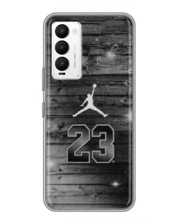 Чехол для TECNO Camon 18 / Camon 18P с картинкой «Jordan Carbon 23»