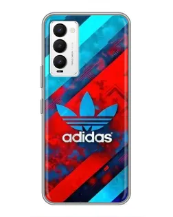 Чехол для TECNO Camon 18 / Camon 18P с картинкой «Абстракция Adidas» Чехол для TECNO Camon 18 / Camon 18P с картинкой «Абстракция Adidas»