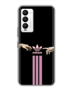 Чехол для TECNO Camon 18 / Camon 18P с картинкой «Adidas Hands»