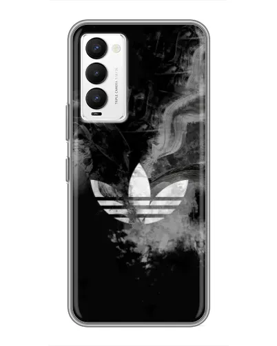 Чехол для TECNO Camon 18 / Camon 18P с картинкой «Абстрактный дым Adidas» Чехол для TECNO Camon 18 / Camon 18P с картинкой «Абстрактный дым Adidas»