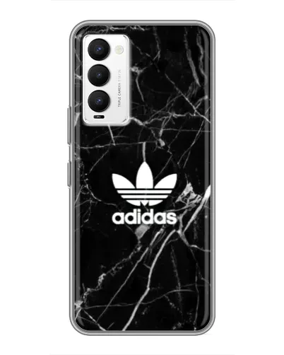 Чехол для TECNO Camon 18 / Camon 18P с картинкой «Белый мрамор Adidas» Чехол для TECNO Camon 18 / Camon 18P с картинкой «Белый мрамор Adidas»
