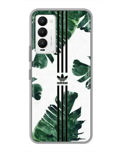 Чехол для TECNO Camon 18 / Camon 18P с картинкой «Пальмовые листья адидас» Чехол для TECNO Camon 18 / Camon 18P с картинкой «Пальмовые листья адидас»
