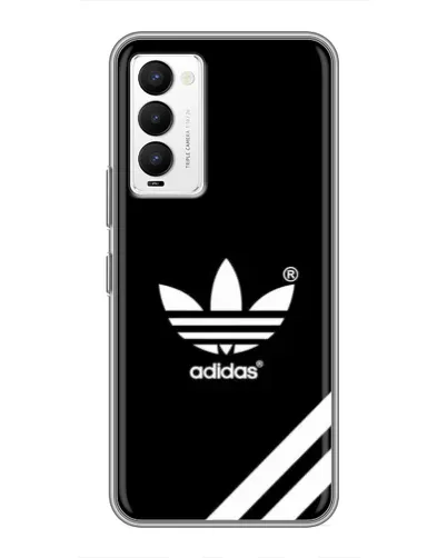 Чехол для TECNO Camon 18 / Camon 18P с картинкой «Adidas с диагональными полосами» Чехол для TECNO Camon 18 / Camon 18P с картинкой «Adidas с диагональными полосами»