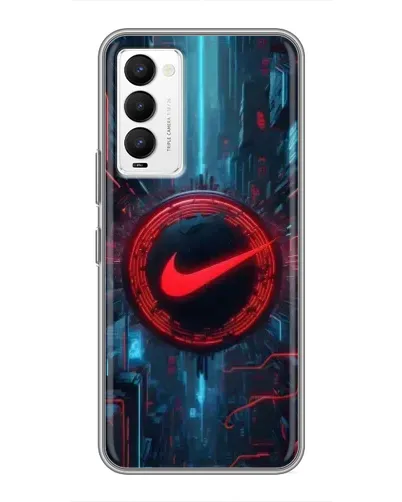 Чехол для TECNO Camon 18 / Camon 18P с картинкой «Техногенный стиль Nike»
