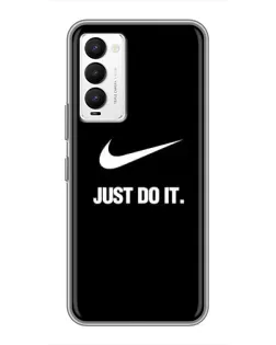 Чехол для TECNO Camon 18 / Camon 18P с картинкой «Классический принт Nike»