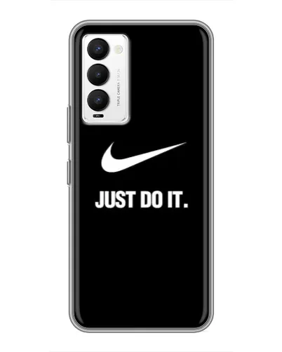 Чехол для TECNO Camon 18 / Camon 18P с картинкой «Классический принт Nike»