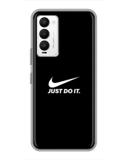 Чехол для TECNO Camon 18 / Camon 18P с картинкой «Минимализм от Nike»