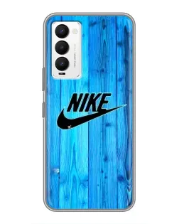 Чехол для TECNO Camon 18 / Camon 18P с картинкой «Голубое дерево Nike»