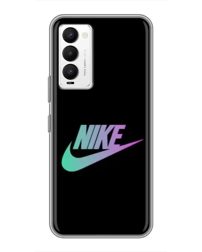 Чехол для TECNO Camon 18 / Camon 18P с картинкой «Nike — городская ночь»