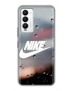 Чохол для TECNO Camon 18 / Camon 18P з картинкою «Nike у стилі ретро»