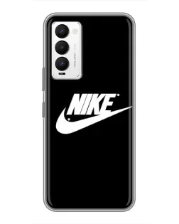 Чохол для TECNO Camon 18 / Camon 18P з картинкою «Мазки фарби Nike»
