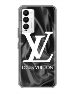 Чехол для TECNO Camon 18 / Camon 18P с картинкой «Шелковый Louis Vuitton»
