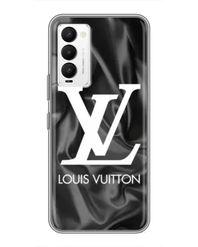 Чехол для TECNO Camon 18 / Camon 18P с картинкой «Шелковый Louis Vuitton»