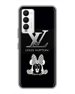 Чехол для TECNO Camon 18 / Camon 18P с картинкой «LV и Минни Маус»