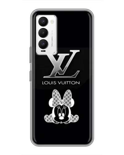 Чехол для TECNO Camon 18 / Camon 18P с картинкой «LV и Минни Маус»