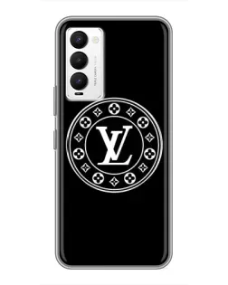 Чехол для TECNO Camon 18 / Camon 18P с картинкой «LV — печать стиля»