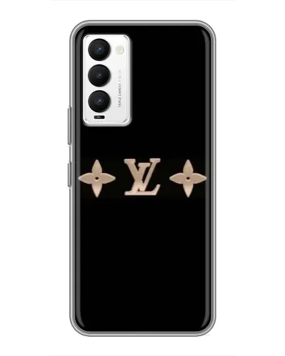 Чехол для TECNO Camon 18 / Camon 18P с картинкой «Louis Vuitton — минимализм»