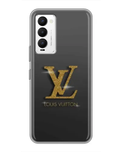 Чехол для TECNO Camon 18 / Camon 18P с картинкой «Градиент Louis Vuitton»